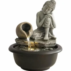 Luminaires Globo Lighting Fontaines d'intérieur Globo FONTANA LED Noir, 1 lumière* Éclairage Led