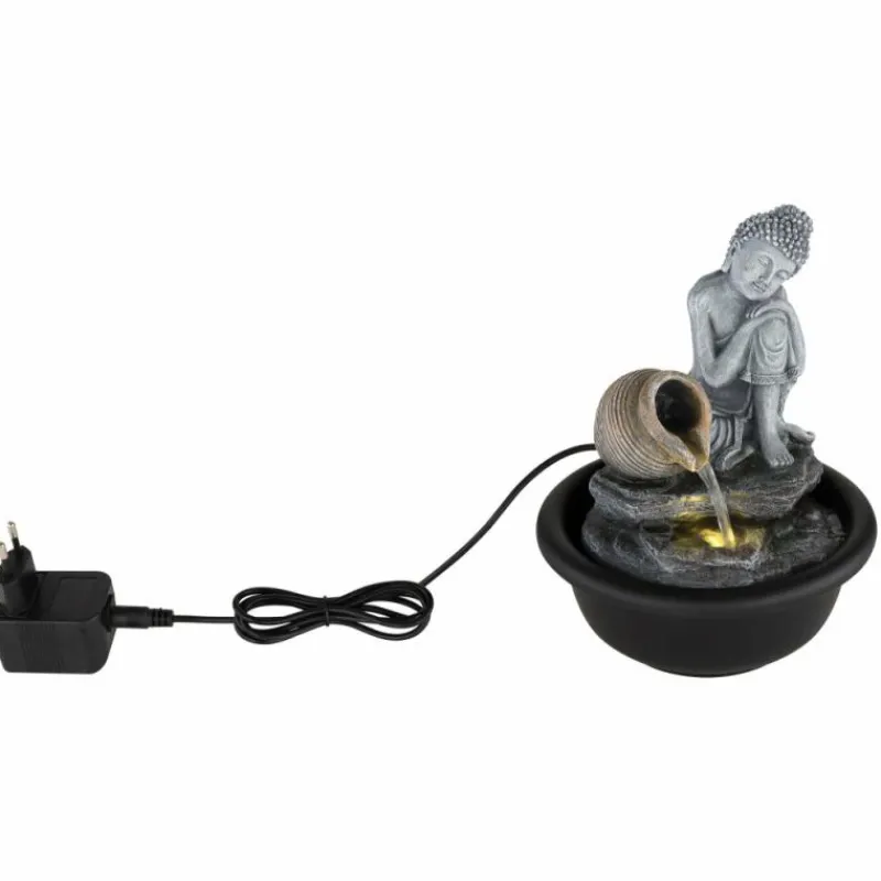 Luminaires Globo Lighting Fontaines d'intérieur Globo FONTANA LED Noir, 1 lumière* Éclairage Led