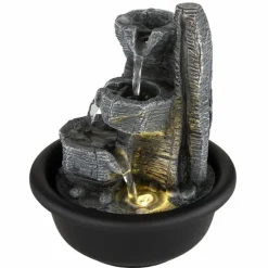 Luminaires Globo Lighting Fontaines d'intérieur Globo FONTANA LED Noir, 1 lumière* Éclairage Led