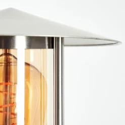 hofstein Forli Lampe murale d´extérieur Argenté, 1 lumière