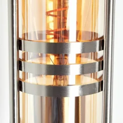 hofstein Forli Lampe murale d´extérieur Argenté, 1 lumière