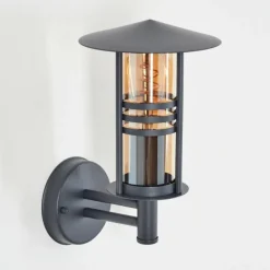 hofstein Forli Lampe murale d´extérieur Anthracite, 1 lumière