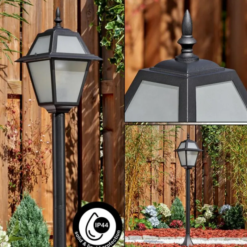 Luminaires Rustiques-hofstein Fornelos Luminaire extérieur, Eclairage de chemin Noir, 1 lumière