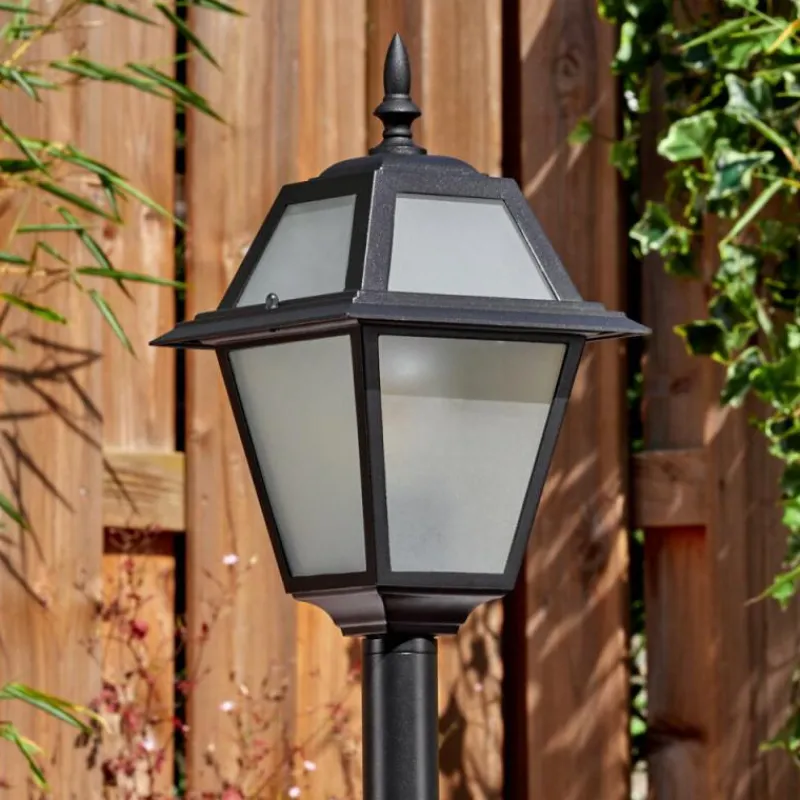 Luminaires Rustiques-hofstein Fornelos Luminaire extérieur, Eclairage de chemin Noir, 1 lumière