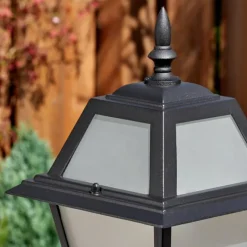 Luminaires Rustiques-hofstein Fornelos Luminaire extérieur, Eclairage de chemin Noir, 1 lumière