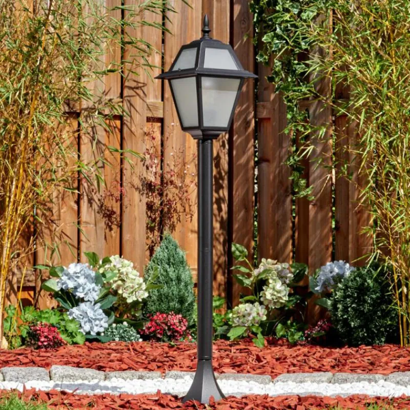 Luminaires Rustiques-hofstein Fornelos Luminaire extérieur, Eclairage de chemin Noir, 1 lumière