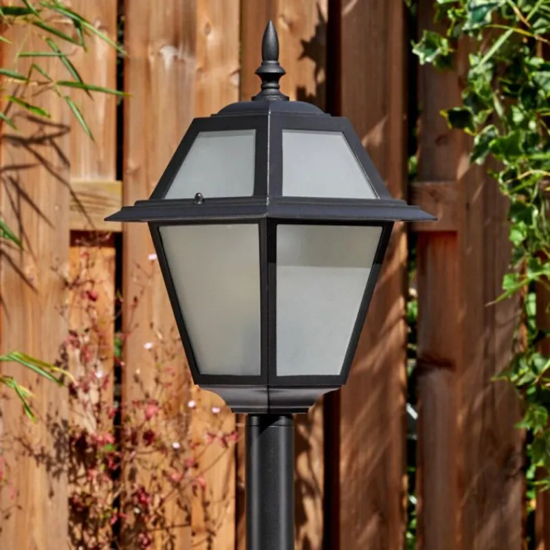 Luminaires Rustiques-hofstein Fornelos Luminaire extérieur, Eclairage de chemin Noir, 1 lumière