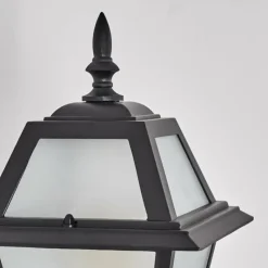 Luminaires Rustiques-hofstein Fornelos Luminaire extérieur, Lampe murale d´extérieur, Applique murale Noir, 1 lumière