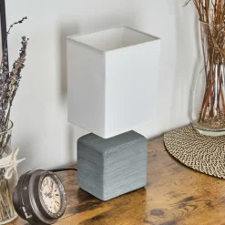 Lampes En Tissu-hofstein Forshyttan Lampe à poser Gris, 1 lumière