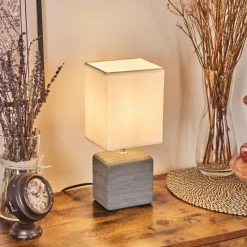 Lampes En Tissu-hofstein Forshyttan Lampe à poser Gris, 1 lumière