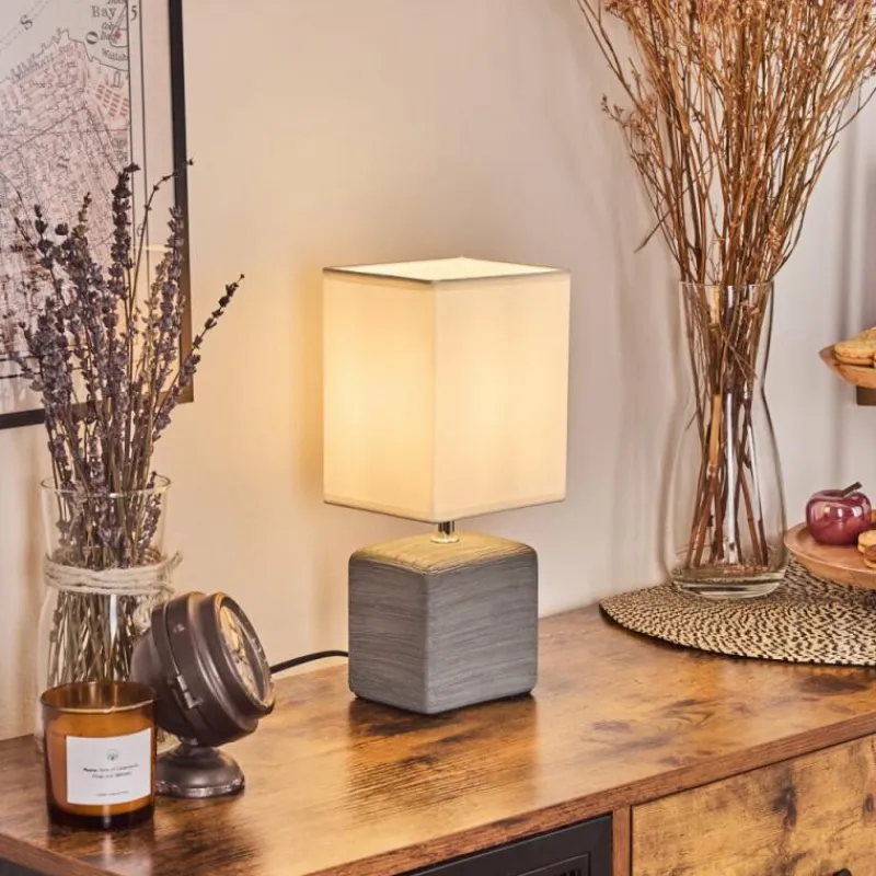 Lampes En Tissu-hofstein Forshyttan Lampe à poser Gris, 1 lumière