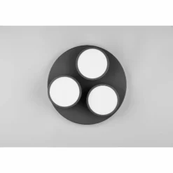 Luminaires Trio Franklin Plafonnier LED Anthracite, 3 lumières* Éclairage Led