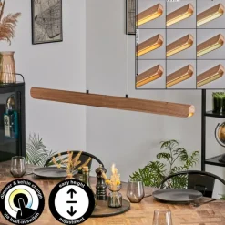 hofstein Fugelsta Suspension, Suspension LED Noir, 1 lumière