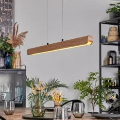 hofstein Fugelsta Suspension, Suspension LED Noir, 1 lumière