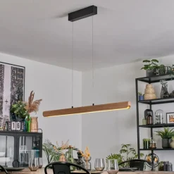 hofstein Fugelsta Suspension, Suspension LED Noir, 1 lumière