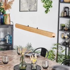 hofstein Fugelsta Suspension, Suspension LED Noir, 1 lumière