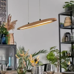 hofstein Fugelsta Suspension, Suspension LED Noir, 1 lumière