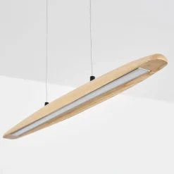 hofstein Fugelsta Suspension, Suspension LED Noir, 1 lumière