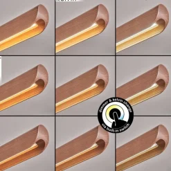 hofstein Fugelsta Suspension, Suspension LED Noir, 1 lumière