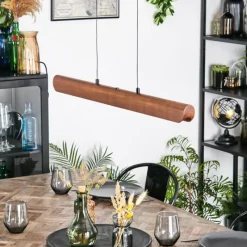 hofstein Fugelsta Suspension, Suspension LED Noir, 1 lumière