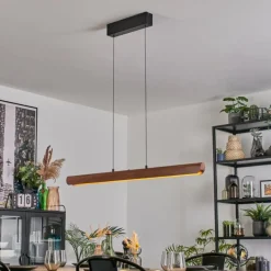 hofstein Fugelsta Suspension, Suspension LED Noir, 1 lumière
