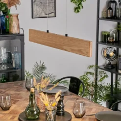 hofstein Fugelsta Suspension, Suspension LED Noir, 1 lumière