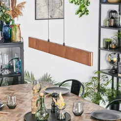 hofstein Fugelsta Suspension, Suspension LED Noir, 1 lumière