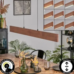 hofstein Fugelsta Suspension, Suspension LED Noir, 1 lumière