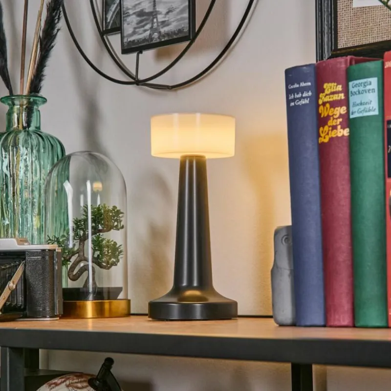 hofstein Gallboda Lampe à poser LED Noir, 1 lumière* Éclairage Led