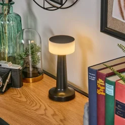 hofstein Gallboda Lampe à poser LED Noir, 1 lumière* Éclairage Led