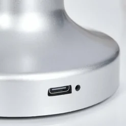 hofstein Gallboda Lampe à poser LED Argenté, 1 lumière