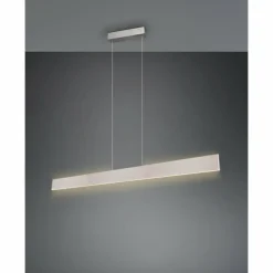 Luminaires Trio Galway Suspension LED Nickel mat, 1 lumière* Éclairage Led