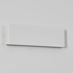 hofstein Gamas Lampe murale d´extérieur, Luminaire de salle de bain, Applique murale, Spot mural Blanc, 1 lumière