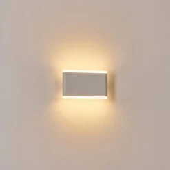 hofstein Gamas Lampe murale d´extérieur, Applique murale Blanc, 1 lumière