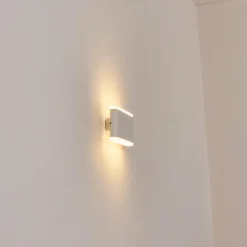 hofstein Gamas Lampe murale d´extérieur, Applique murale Blanc, 1 lumière