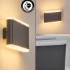 hofstein Gamas Lampe murale d´extérieur, Applique murale Anthracite, 1 lumière