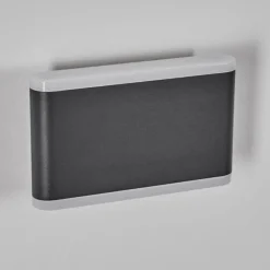 hofstein Gamas Lampe murale d´extérieur, Applique murale Anthracite, 1 lumière