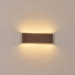 hofstein Gamas Lampe murale d´extérieur, Luminaire de salle de bain, Applique murale, Spot mural Rouille, 1 lumière