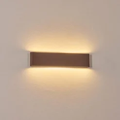 hofstein Gamas Lampe murale d´extérieur, Luminaire de salle de bain, Applique murale, Spot mural Rouille, 1 lumière