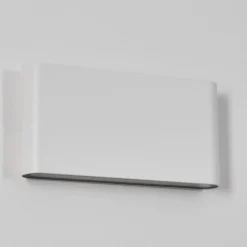 hofstein Gamas Lampe murale d´extérieur, Luminaire de salle de bain, Luminaire Up & Down, Applique murale Blanc, 1 lumière