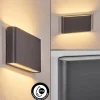 hofstein Gamas Lampe murale d´extérieur, Luminaire de salle de bain, Luminaire Up & Down, Applique murale Anthracite, 1 lumière