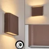 hofstein Gamas Lampe murale d´extérieur, Luminaire de salle de bain, Luminaire Up & Down, Applique murale Rouille, 1 lumière