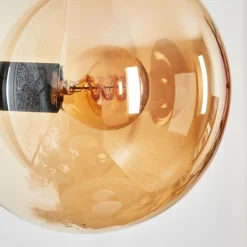 hofstein Gastor Boule lumineuse, Applique murale, Spot mural Ambre, 1 lumière