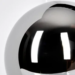 hofstein Gastor Boule lumineuse, Lampe de bureau, Lampe à poser Chrome, Fumé, 1 lumière