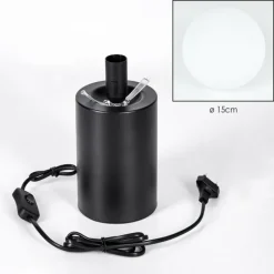 hofstein Gastor Boule lumineuse, Lampe de bureau, Lampe à poser Blanc, 1 lumière