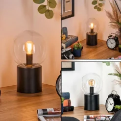 hofstein Gastor Boule lumineuse, Lampe de bureau, Lampe à poser Clair, 1 lumière