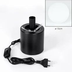 hofstein Gastor Boule lumineuse, Lampe de bureau, Lampe à poser 15 cm Blanc, 1 lumière