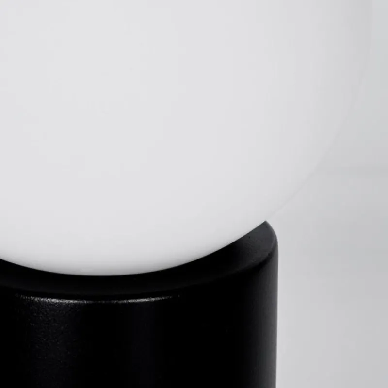 hofstein Gastor Boule lumineuse, Lampe de bureau, Lampe à poser 15 cm Blanc, 1 lumière