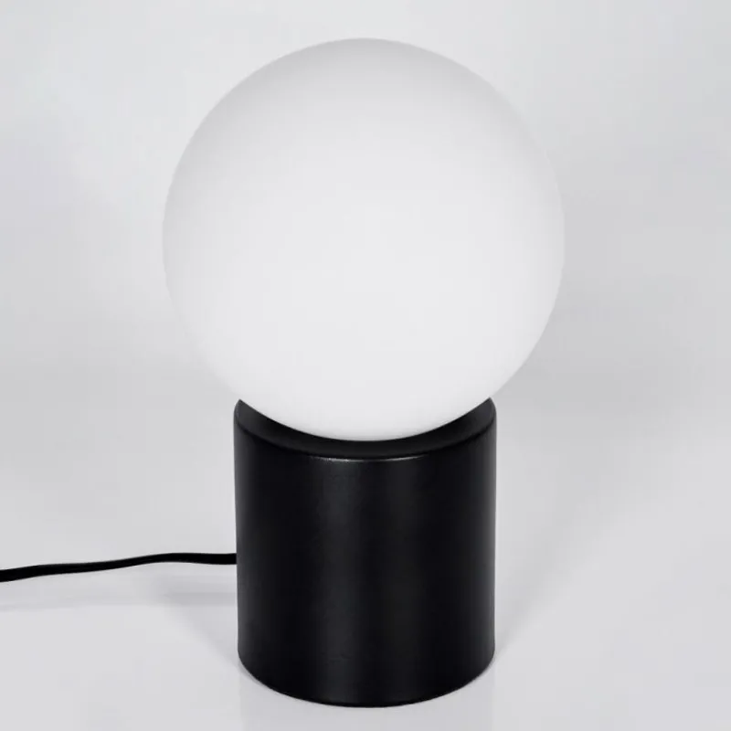 hofstein Gastor Boule lumineuse, Lampe de bureau, Lampe à poser 15 cm Blanc, 1 lumière
