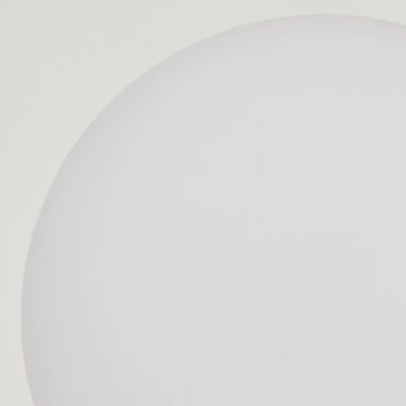 hofstein Gastor Boule lumineuse, Lampadaire Blanc, 3 lumières
